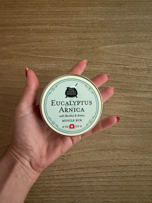 Muscle Therapeutic Rub | Eucalyptus + Arnica