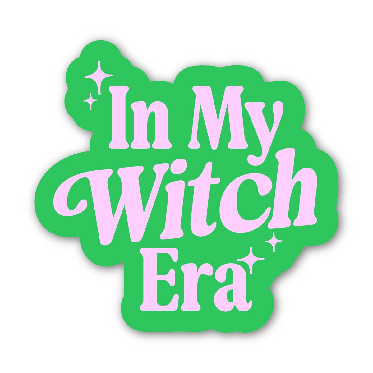 In My Witch Era Witchy Text Sticker
