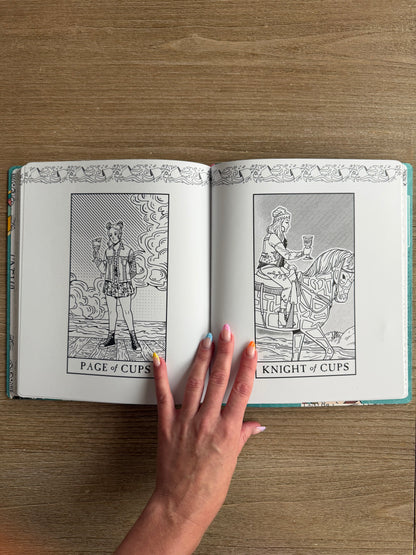Modern Witch Tarot Coloring Book