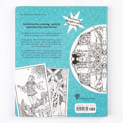 Modern Witch Tarot Coloring Book