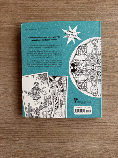 Modern Witch Tarot Coloring Book