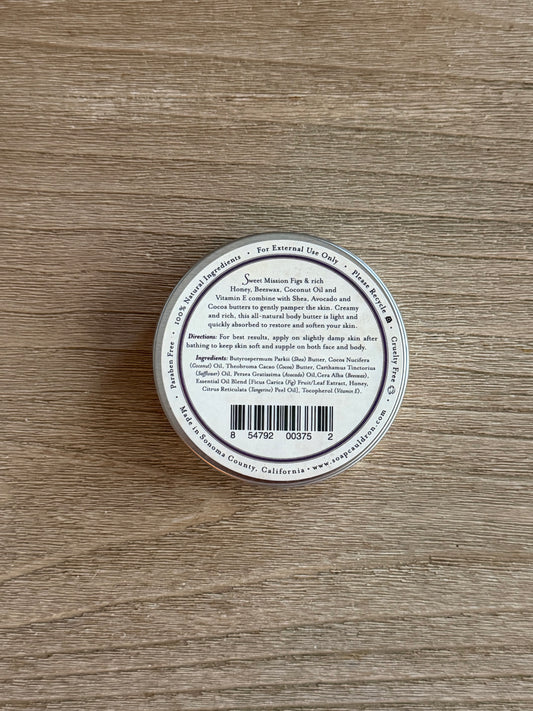 Body Butter | California Mission Fig + Honey