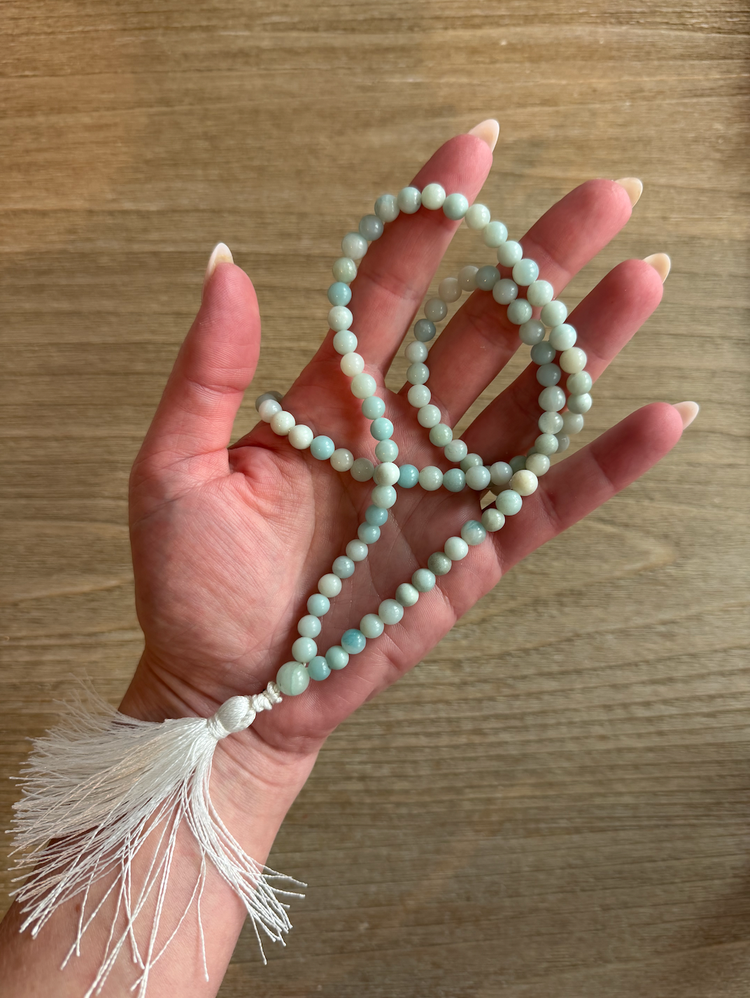 Amazonite Ritual Mala Beads