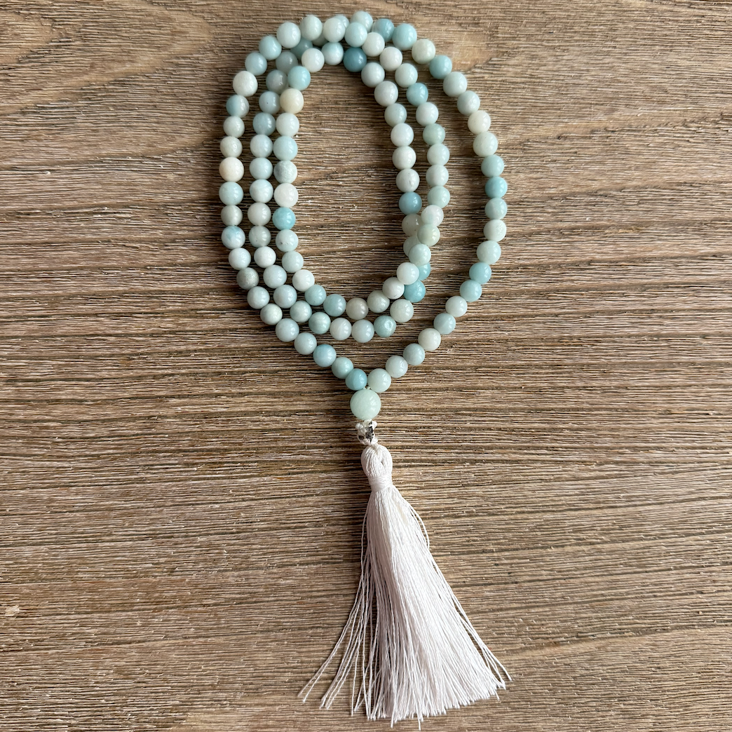 Amazonite Ritual Mala Beads