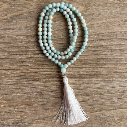 Amazonite Ritual Mala Beads
