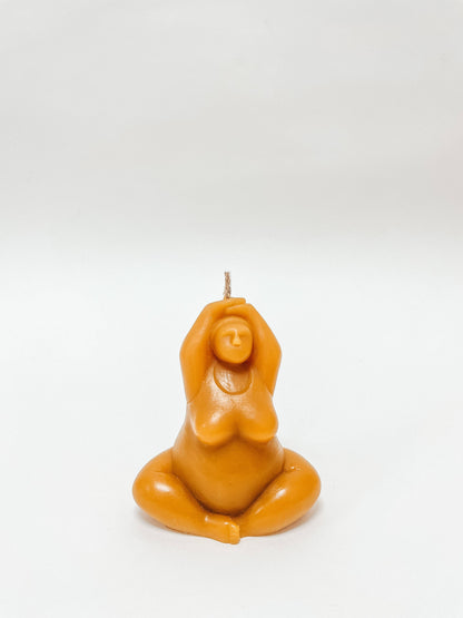 Meditation Beeswax Candle Duo